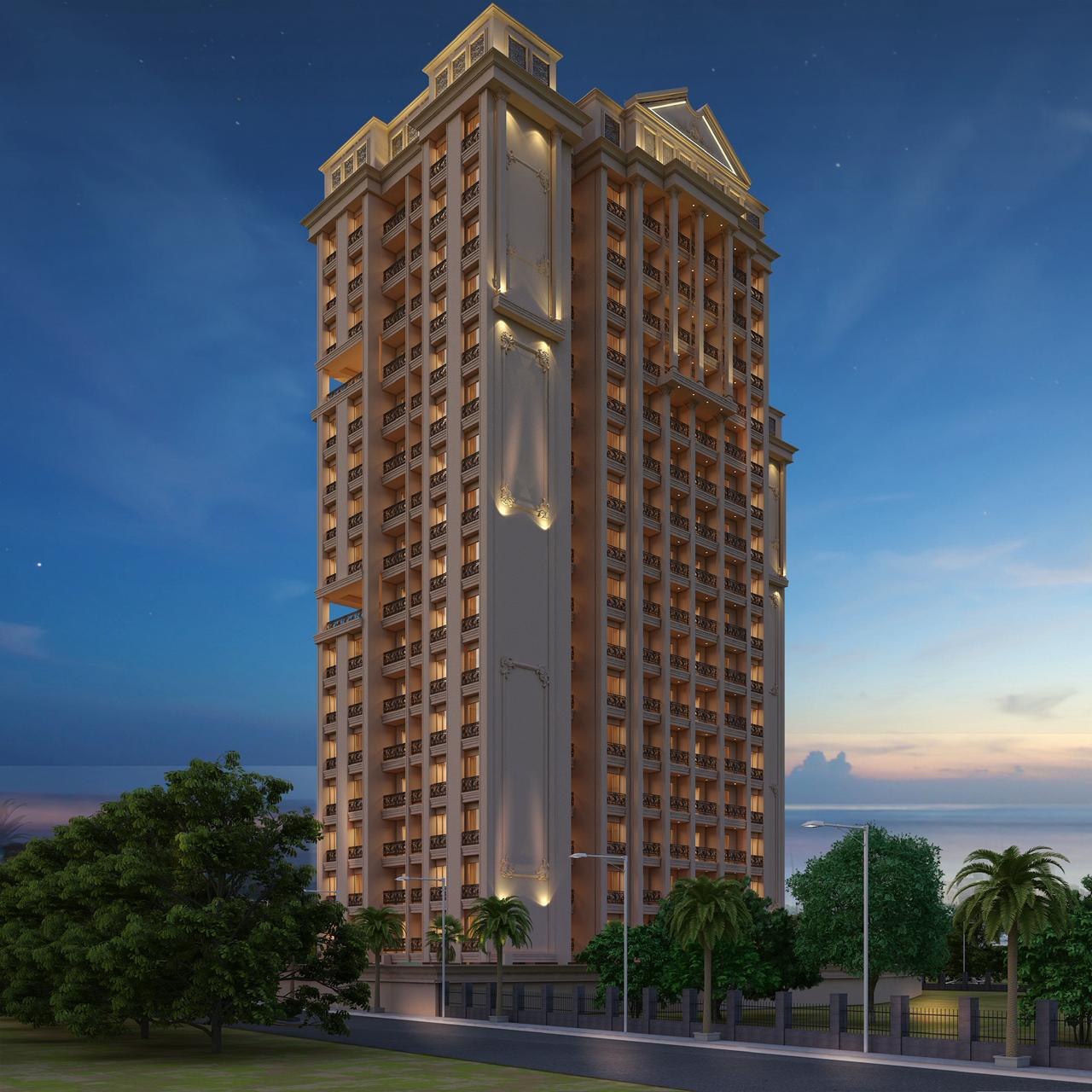 Ostwal Imperial — Night Elevation